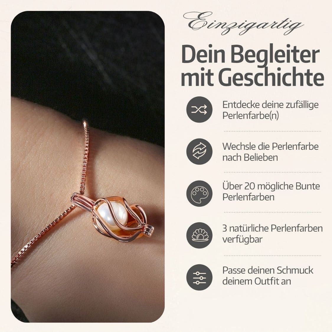 Bracelet Helix + Huître