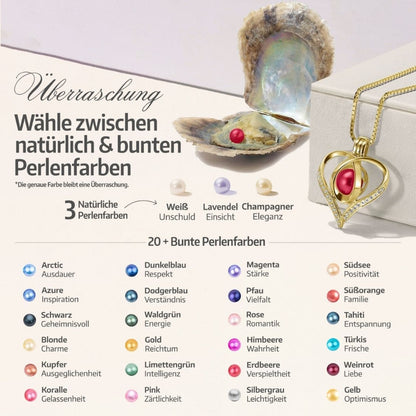 Collier Cœur + Huître