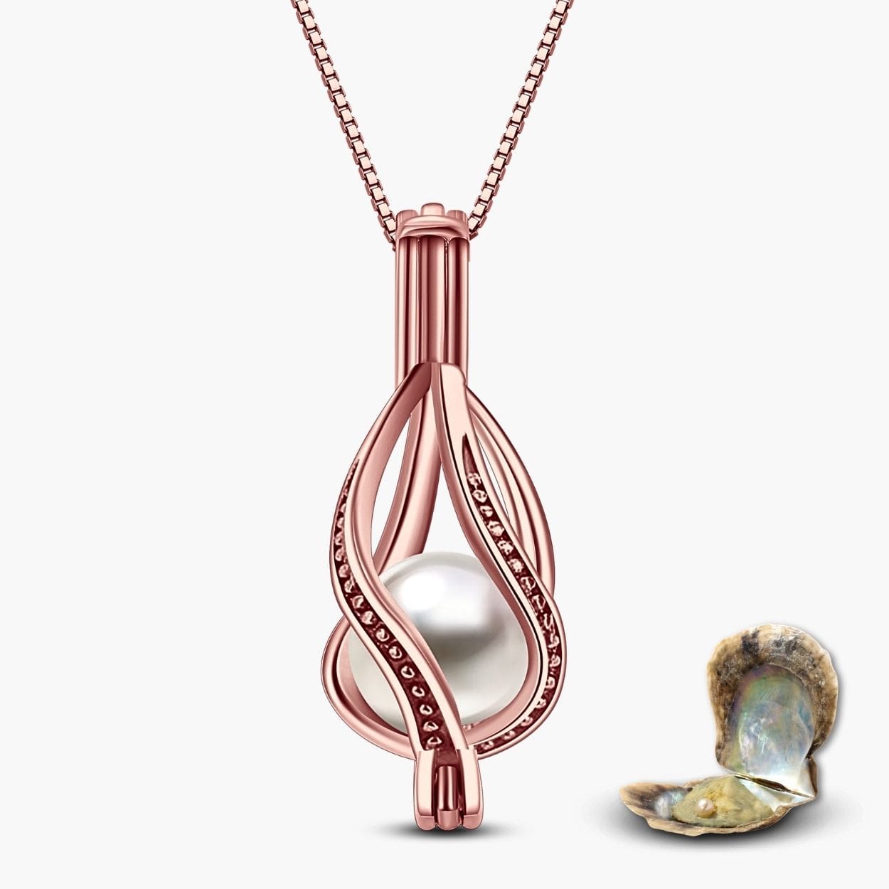 Collier Goutte + Huître