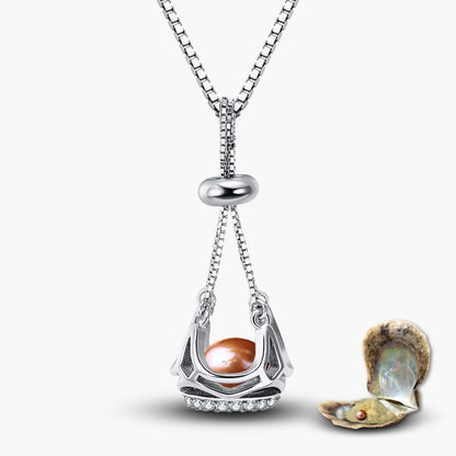 Collier Couronne + Huître