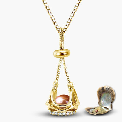 Collier Couronne + Huître