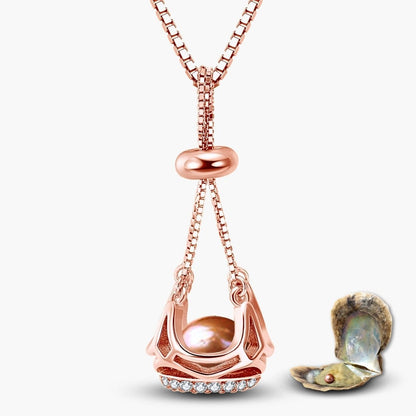 Collier Couronne + Huître