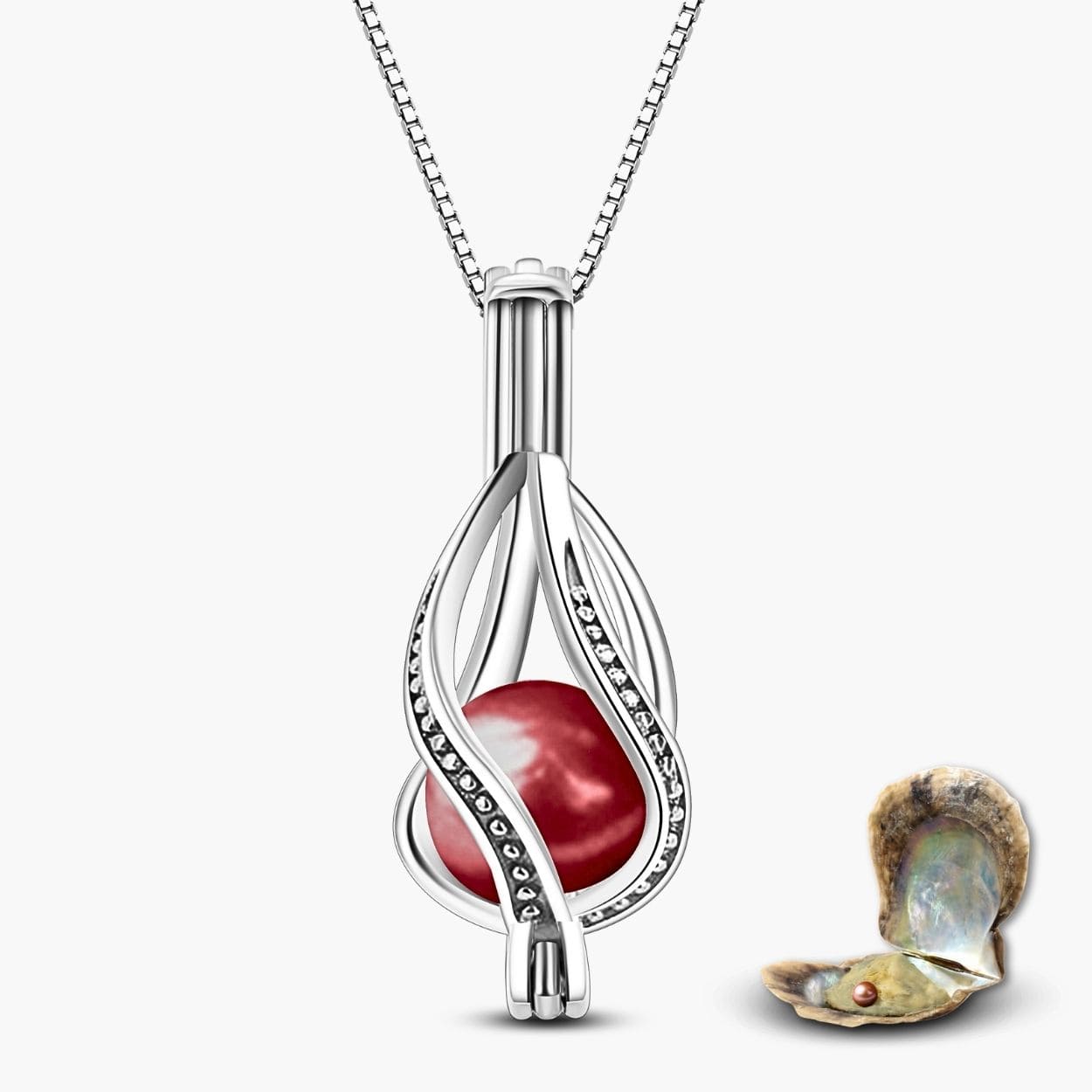 Collier Goutte + Huître