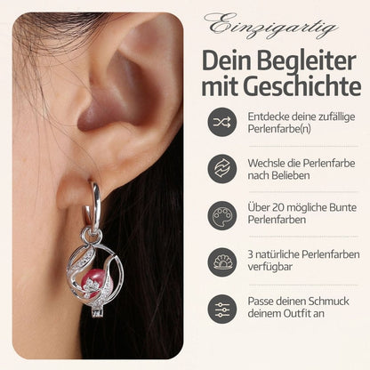 Boucles d'oreilles Floral + 2 huîtres.