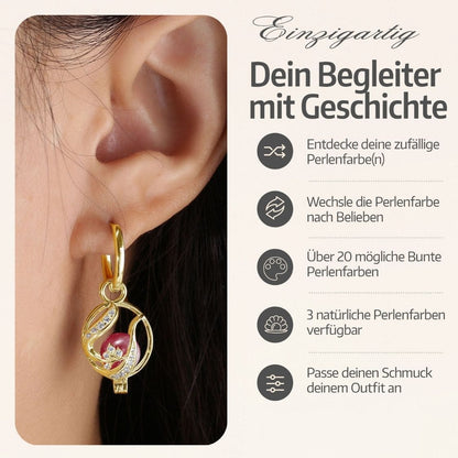 Boucles d'oreilles Floral + 2 huîtres.