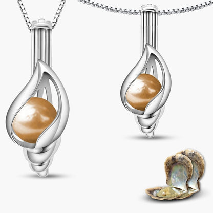 Parure Collier + Bracelet Coquille