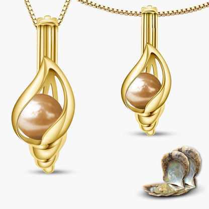 Parure Collier + Bracelet Coquille