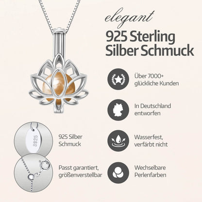 Parure Collier + Bracelet Lotus