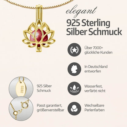 Bracelet Lotus + Huître