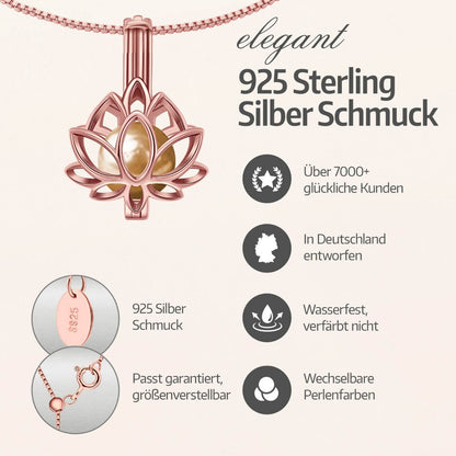 Bracelet Lotus + Huître