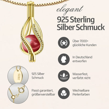 Parure Collier + Bracelet Goutte