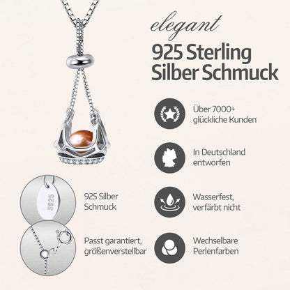 Collier Couronne + Huître