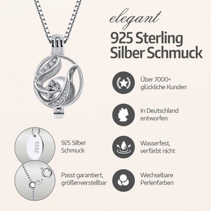 Collier fleuri + huître