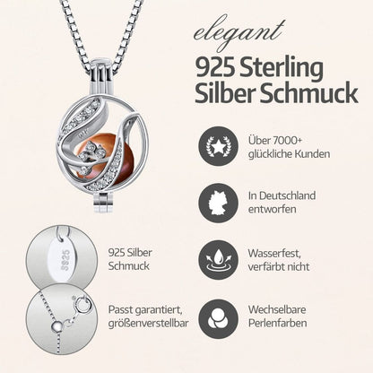 Collier fleuri + huître