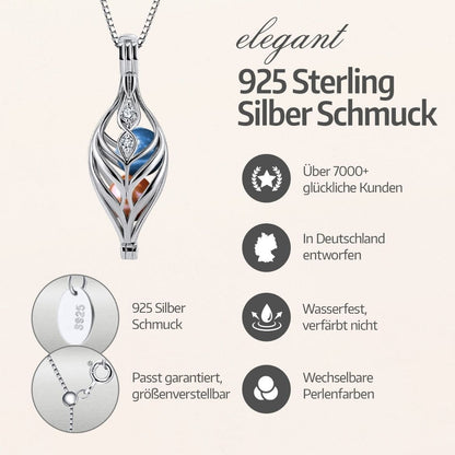 Set Dualis Collier & Boucles d'oreilles + 4 huîtres.