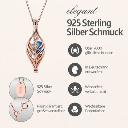 Set Dualis Collier & Boucles d'oreilles + 4 huîtres.