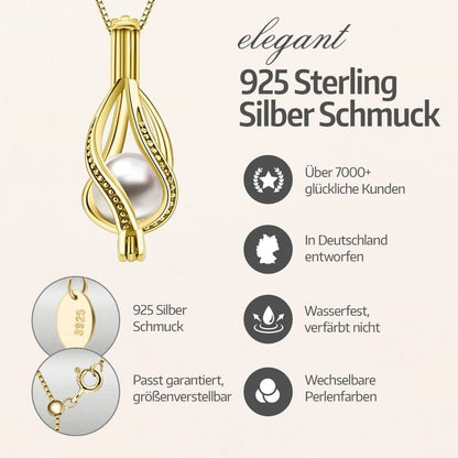 Collier Goutte + Huître