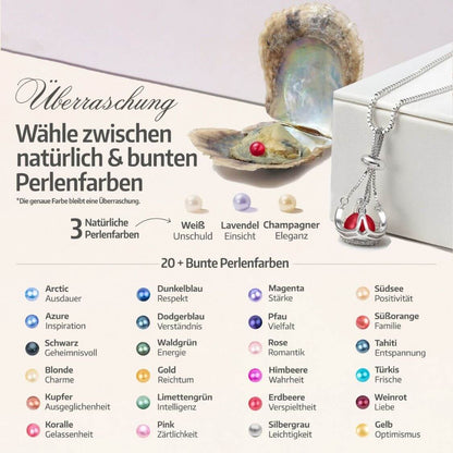 Collier Couronne + Huître