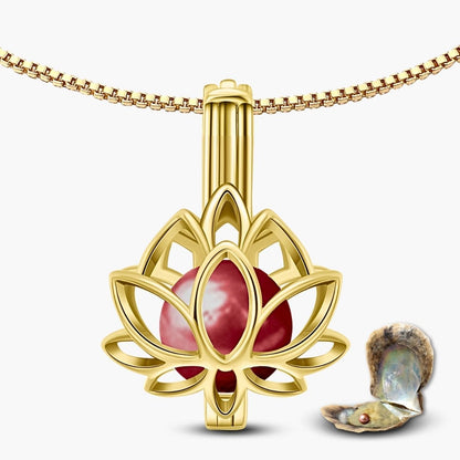 Bracelet Lotus + Huître