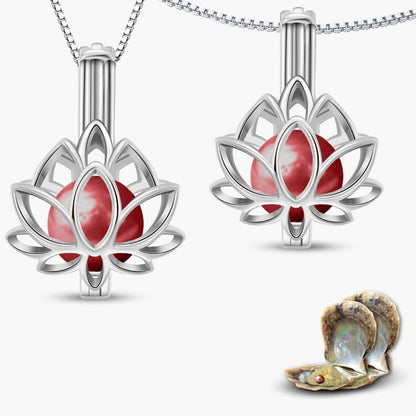Parure Collier + Bracelet Lotus