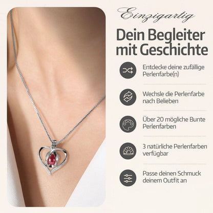 Collier Cœur + Huître