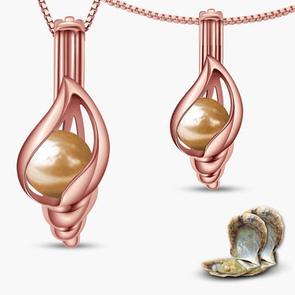 Parure Collier + Bracelet Coquille