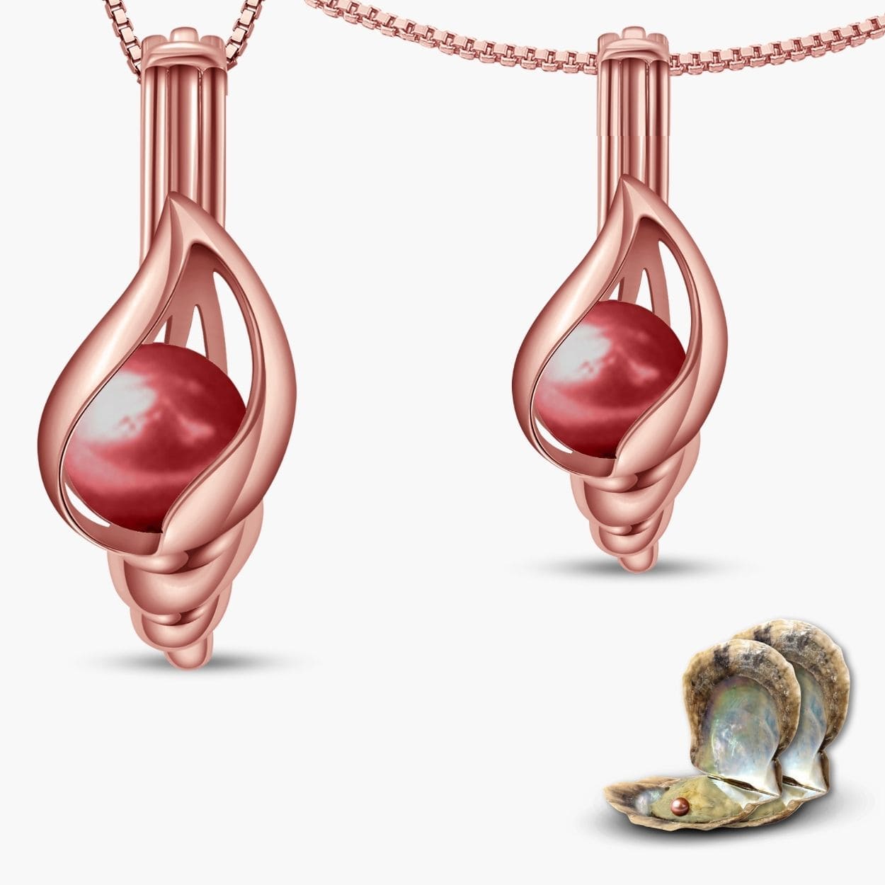 Parure Collier + Bracelet Coquille