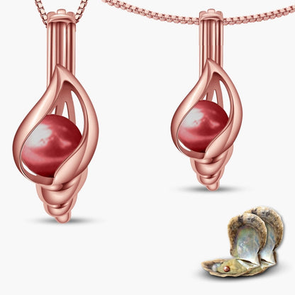 Parure Collier + Bracelet Coquille