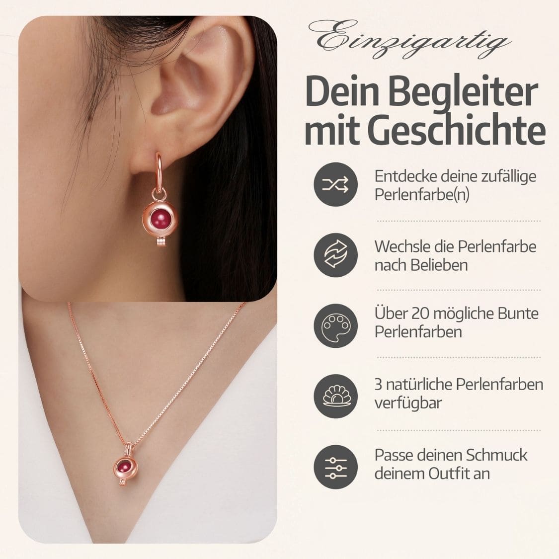 Collier Orbis + huîtres