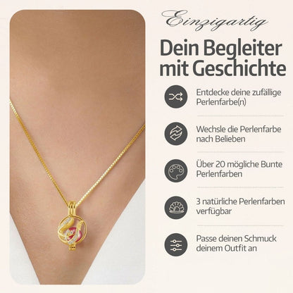 Collier fleuri + huître