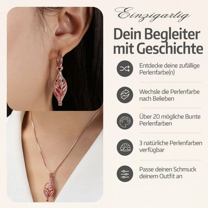 Set Dualis Collier & Boucles d'oreilles + 4 huîtres.