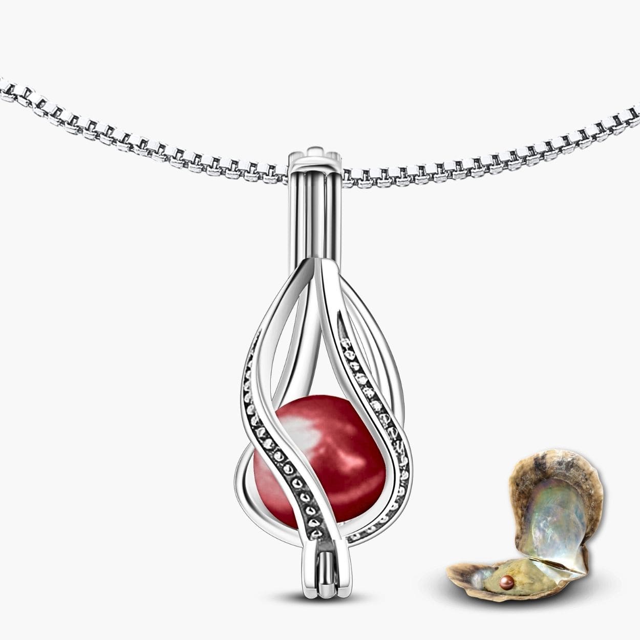 Bracelet Goutte + Huître