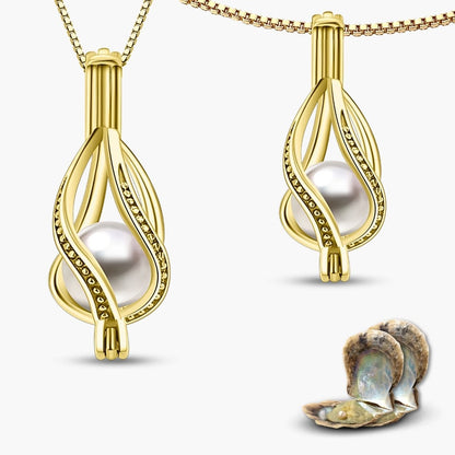 Parure Collier + Bracelet Goutte