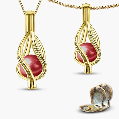 Parure Collier + Bracelet Goutte