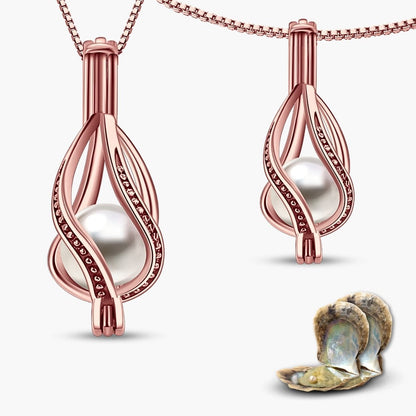 Parure Collier + Bracelet Goutte